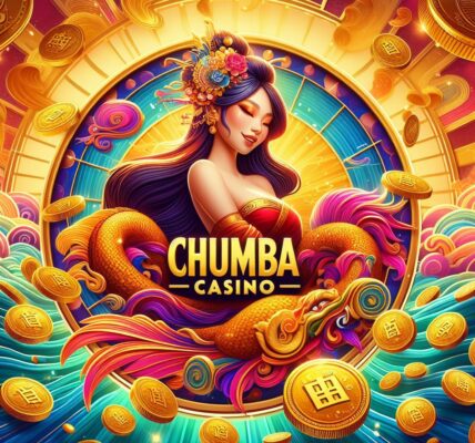 Chumba Casino logo with gold coins.