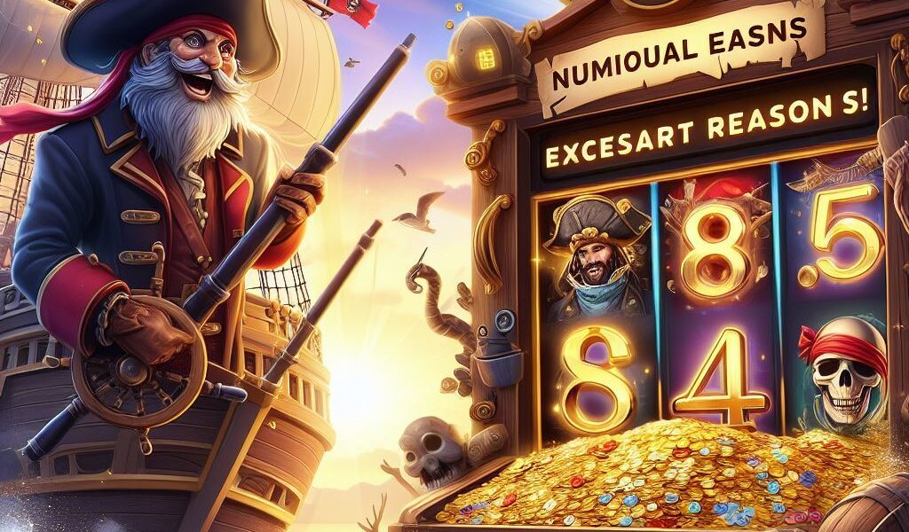 Set sail for treasure! Uncover 9 numerical reasons to explore the Pirates Millions Slot.