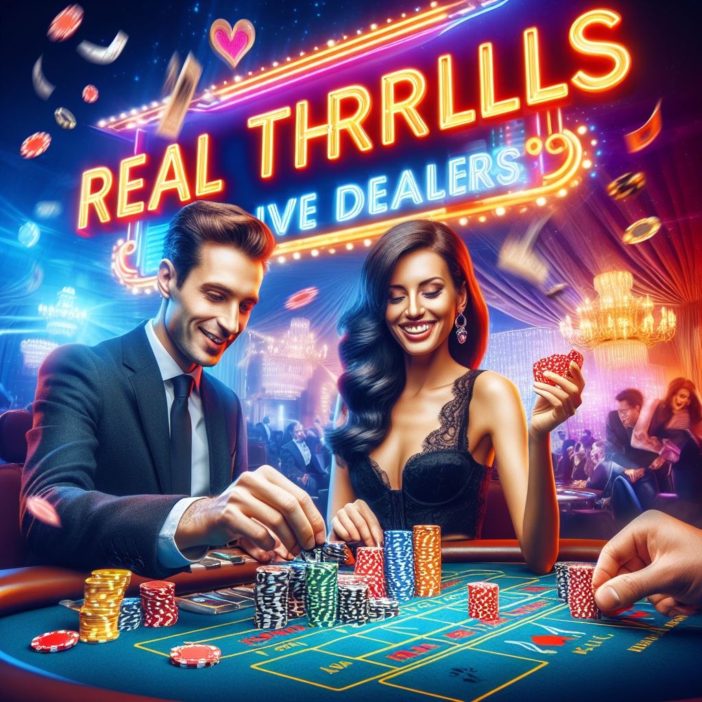 Live Dealers, Real Thrills: The Allure of Live Casino